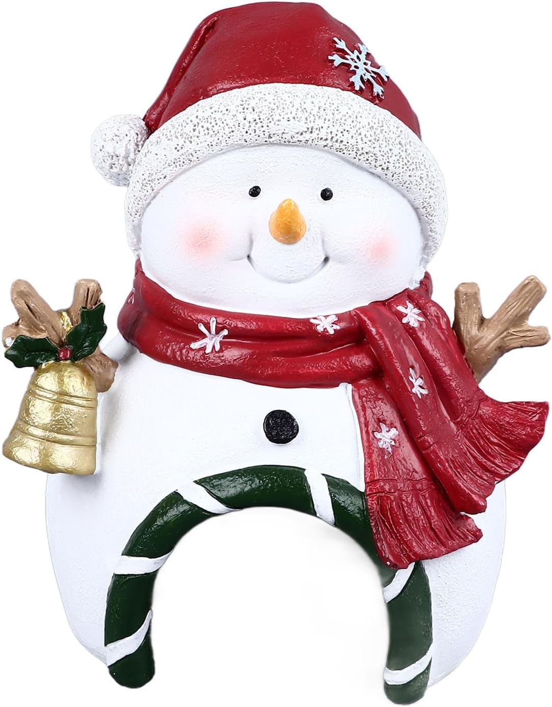 Christmas Aquarium Decorations, Aquarium Decor Fish Tank Decorations, for Fish Tank Landscaping Decor, Christmas Fish Tank Decoration, Resin Fish Tank Ornaments, for Holiday Decor (Xmas Snowman)