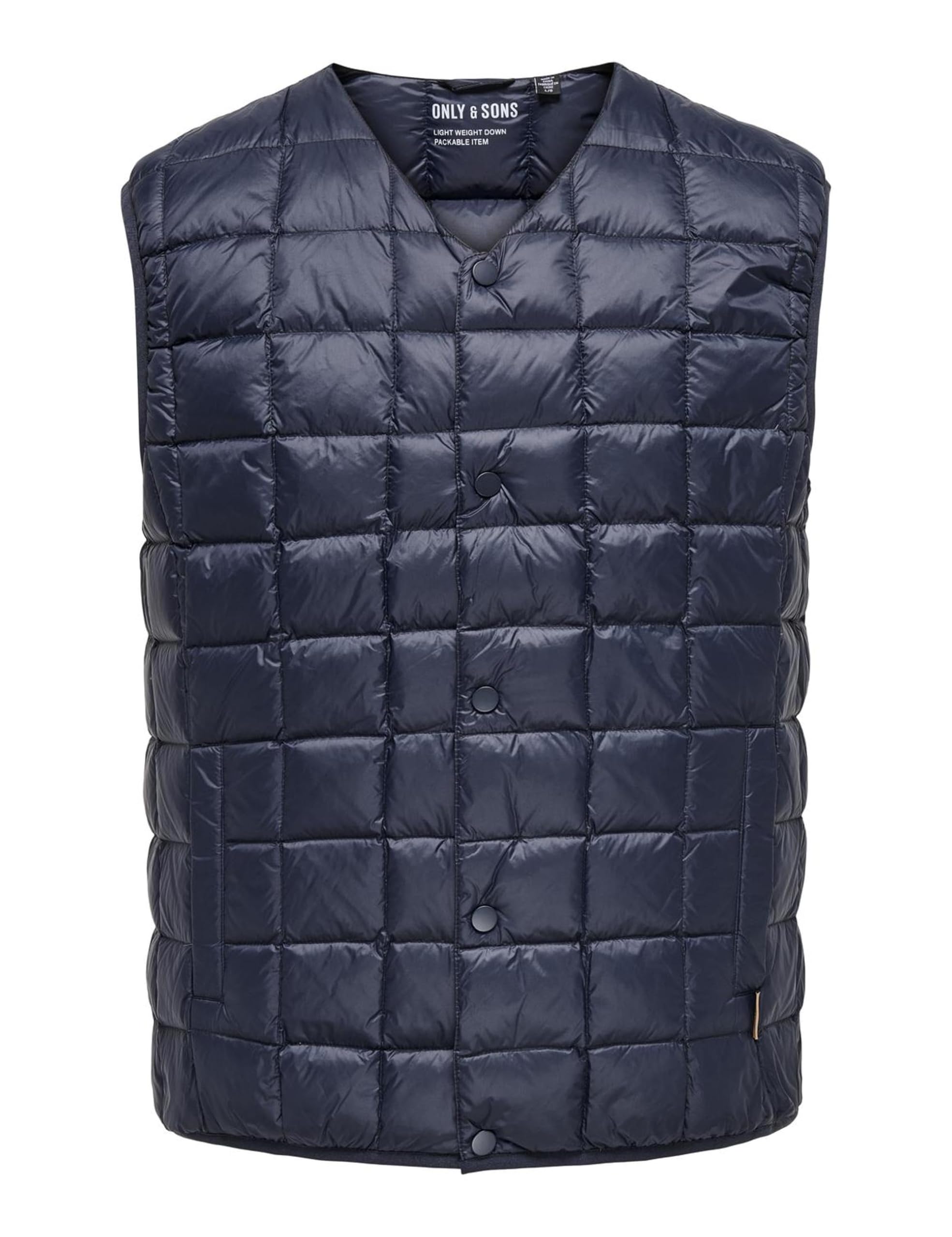 Only & Sons Herren Onsgavin Light Down Vest Otw Weste (1er Pack)