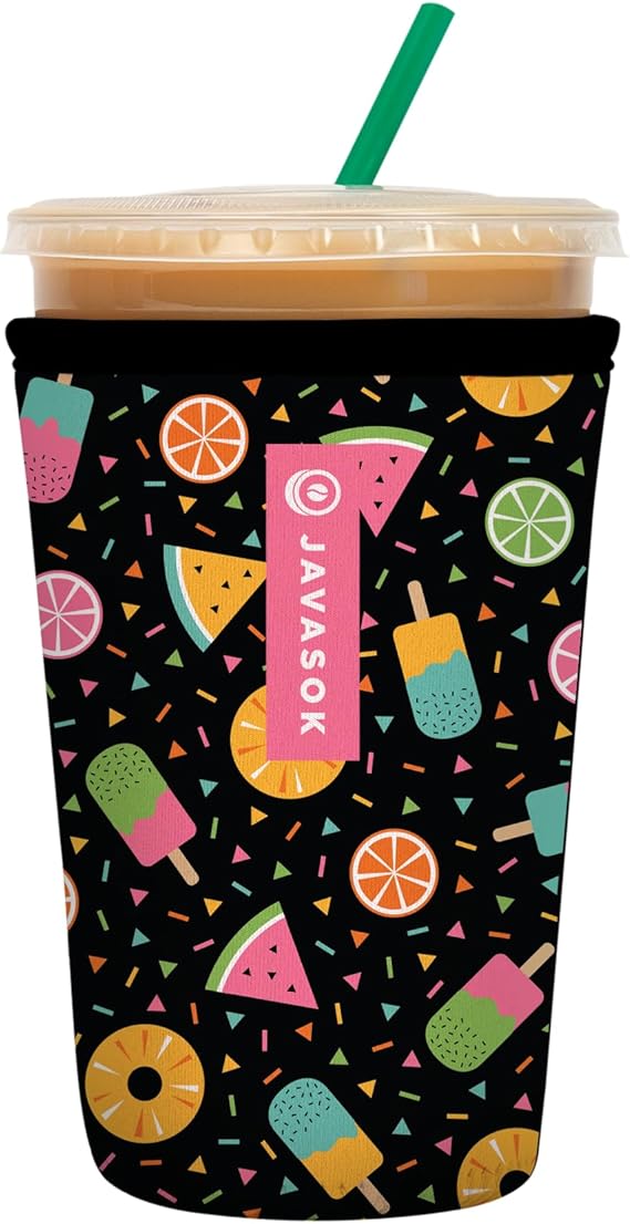 Amazon.com: Sok It JavaSok Iced Coffee & Cold Soda Insulated Neoprene ...