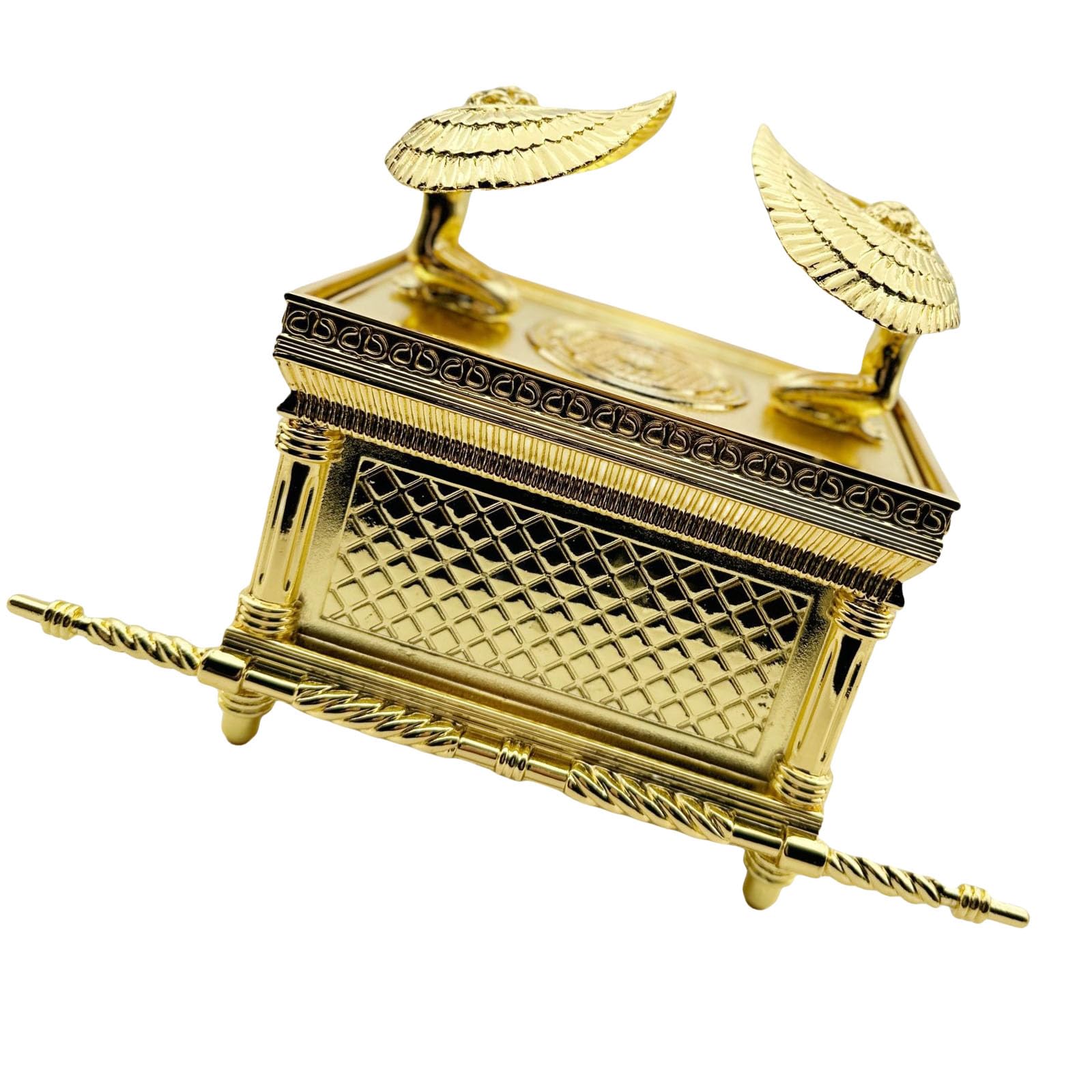 Laikoutd Ark Of The Covenant Figurine Metal Replicas Ornament Replicas Religious Statue Testimony Judaica Decors Ornament