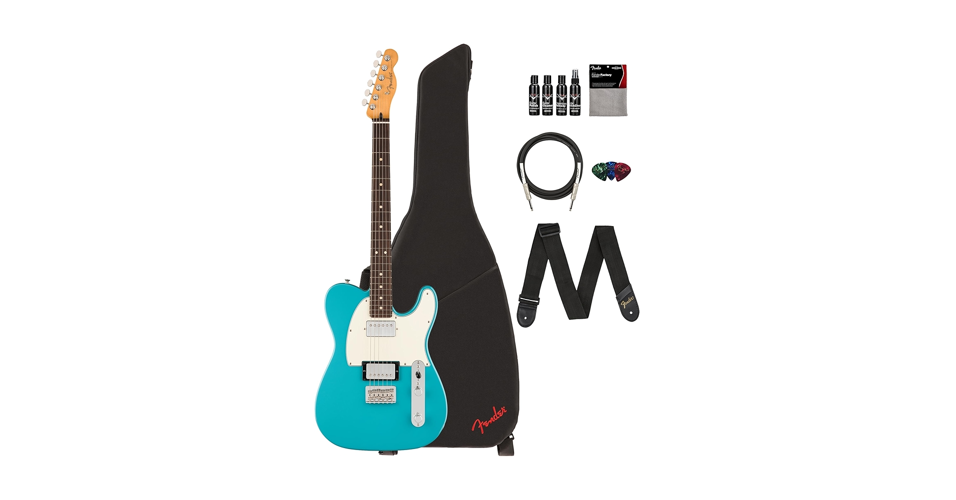Amazon.com: Fender Player II Telecaster HH - Aquatone Blue