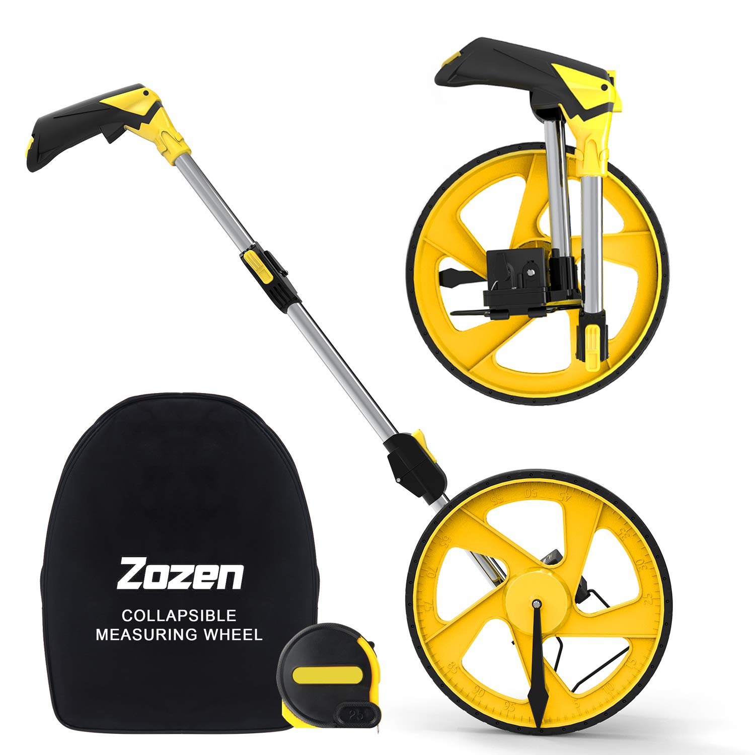 Distance Measuring Wheel Foldable Measure Wheel Imperial Measuring