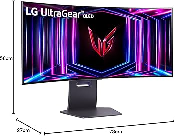 LG Ultragear 34'' WQHD (3440 x 1440) OLED | 0.03ms & 240Hz | Tilt
