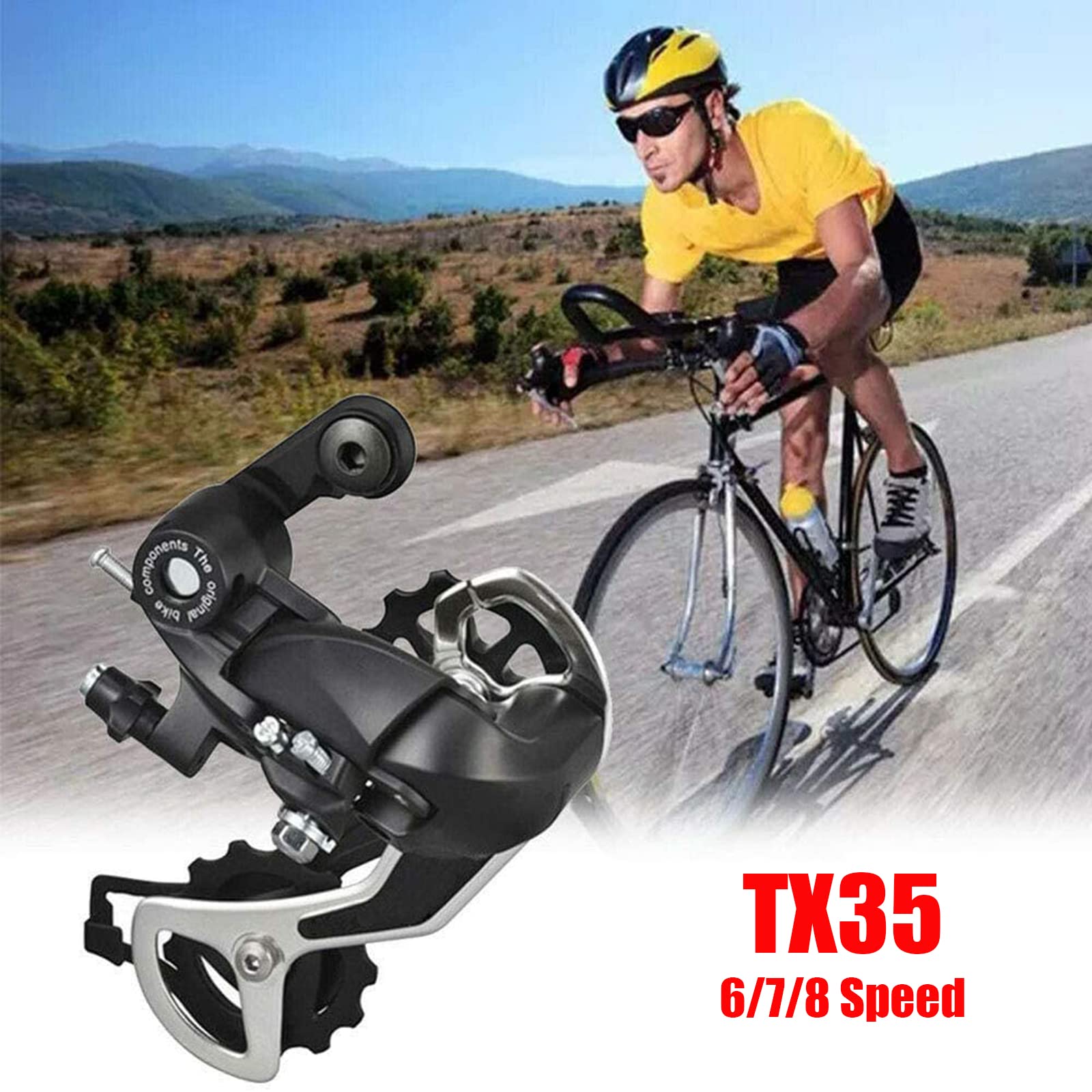 Cambio Shimano Velocidades Desviador Trasero RD-TX35 6/7/8