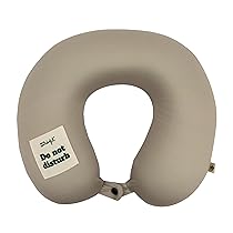 Mr. Wonderful – Cuscino da viaggio – Do not disturb – Cuscino da viaggio con bottone a scatto sulla parte anteriore per regolarlo durante l’uso