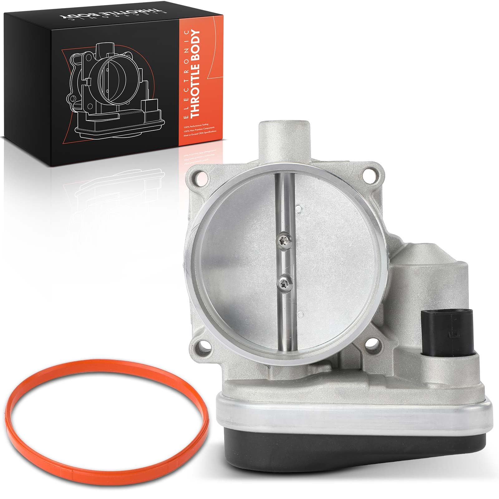 Frankberg Papillon des gaz électrique à 6 broches 13547535308 | Compatible avec: Série 6 Cabriolet E64, Série 6 E63, Série 7 E65 E66 E67, X5 E70, Série 5 E60, Série 5 Touring E61