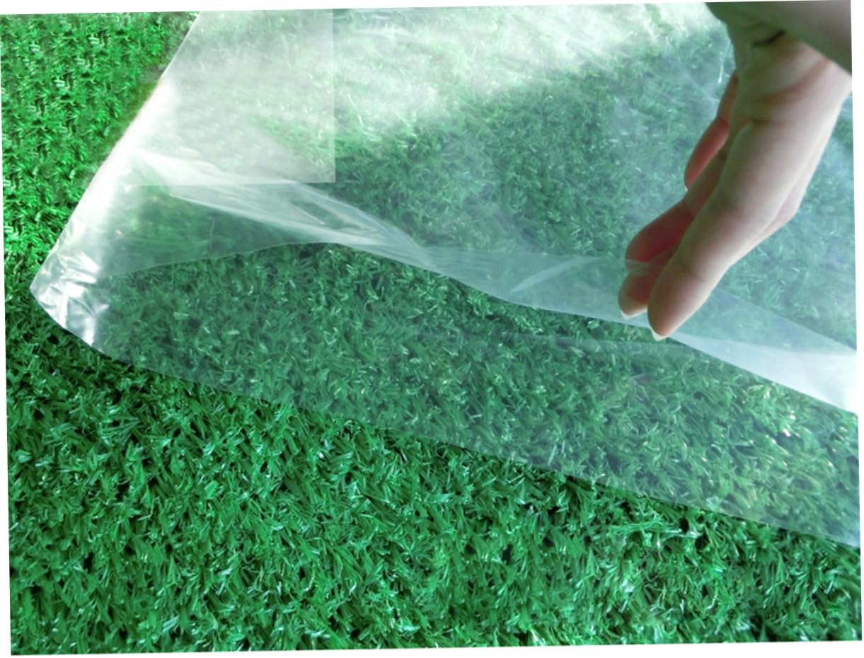 Transparent Plastic Mattress Cover Bag for Storage and Moving Heavy Duty Pe Self-Adhesive Mattress Protector Fits Standard Extra- Pillow-top