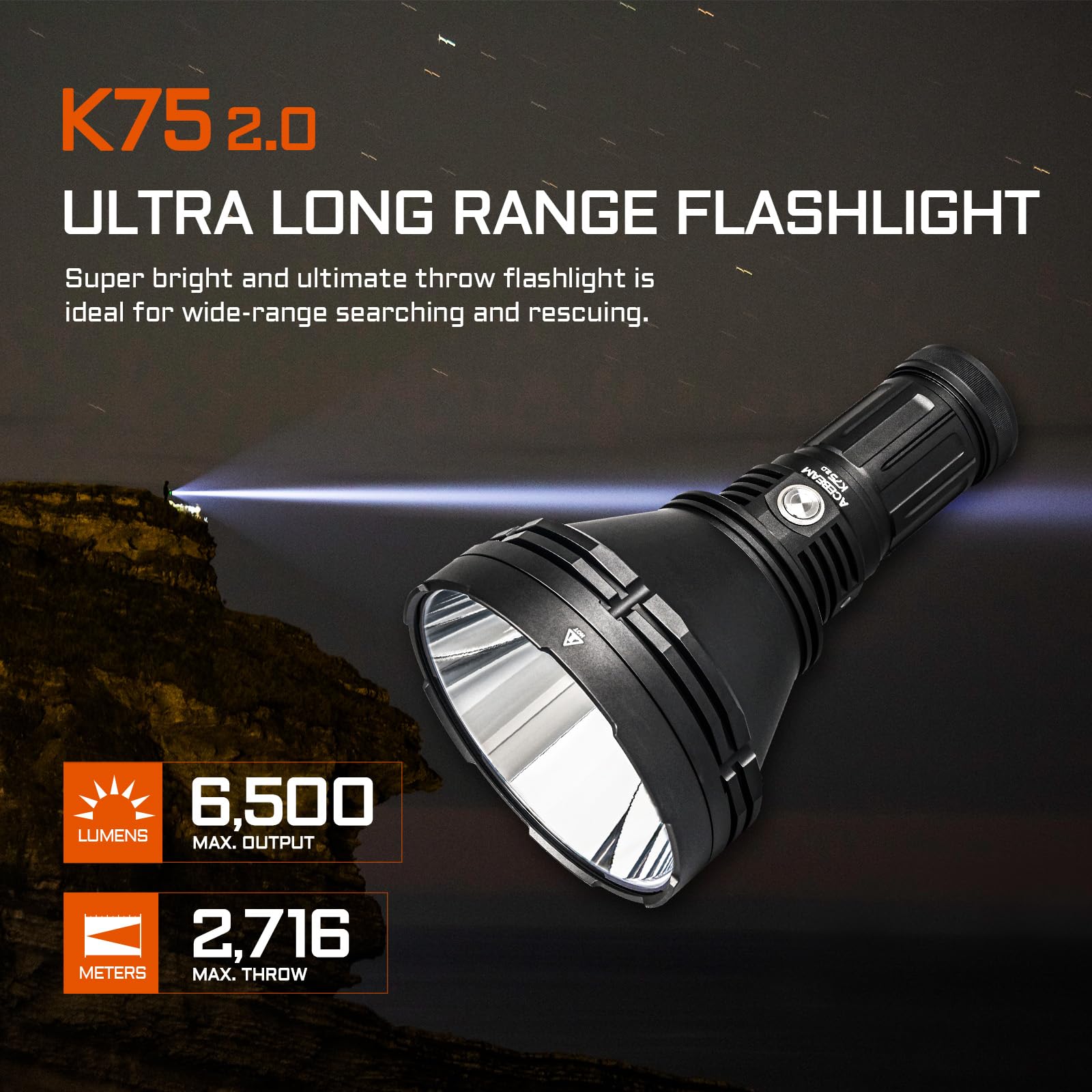 Amazon.com: ACEBEAM: HIGH LUMENS FLASHLIGHTS