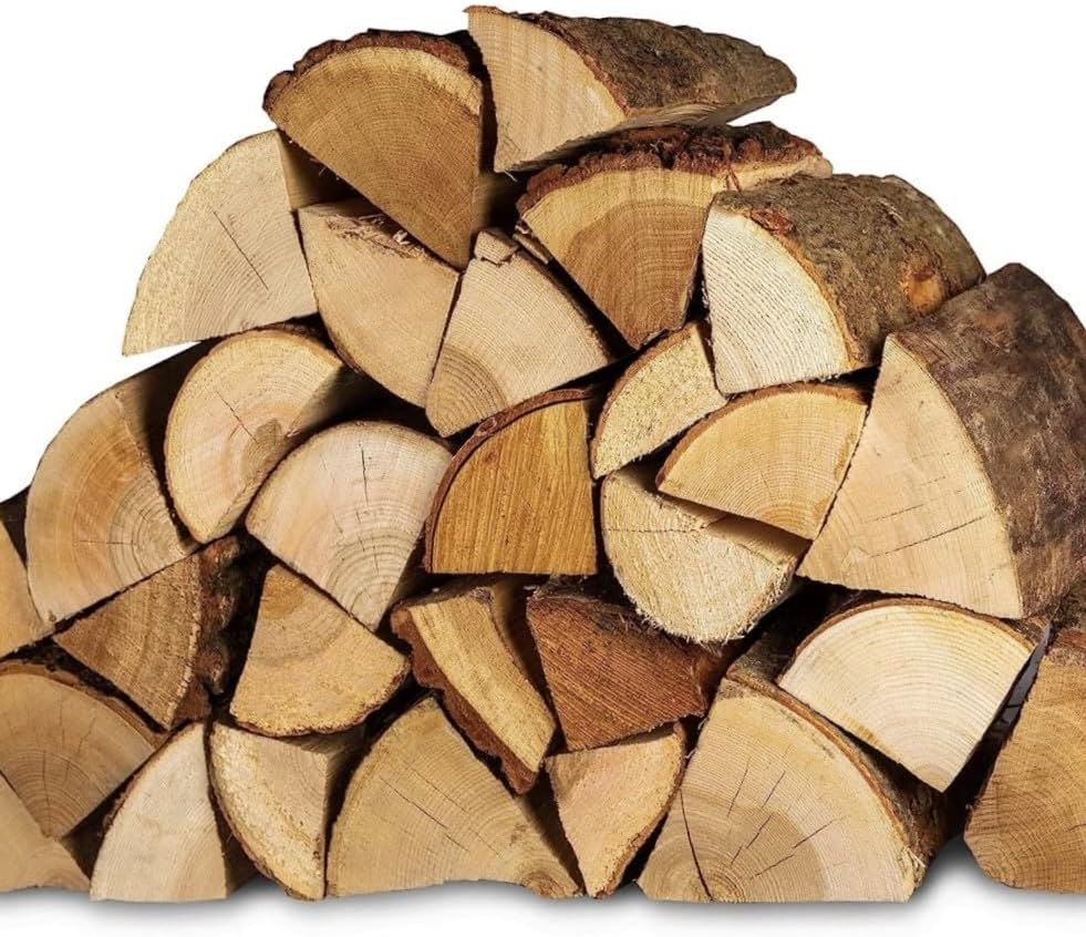 240kg Hardwood Kiln Dried Firewood Logs for fire Pit, Logs Perfect for