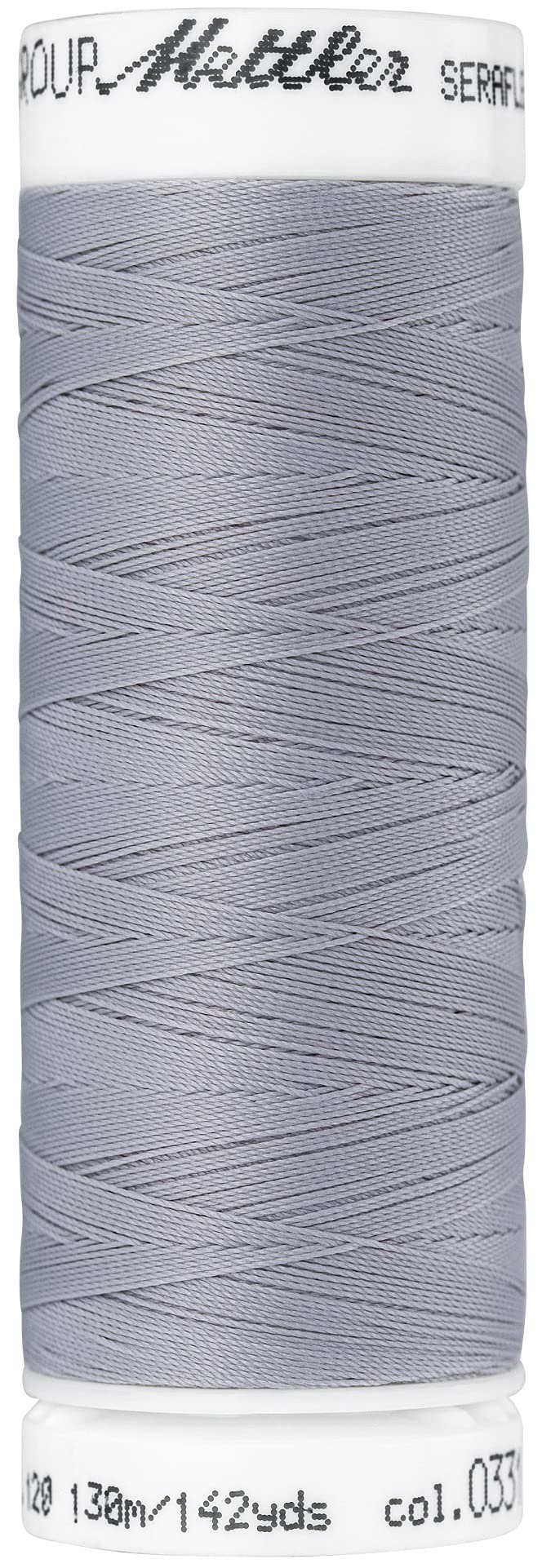 MettlerSeraflex Elastic Thread 50wt 142yd-Ash Mist 7840-331