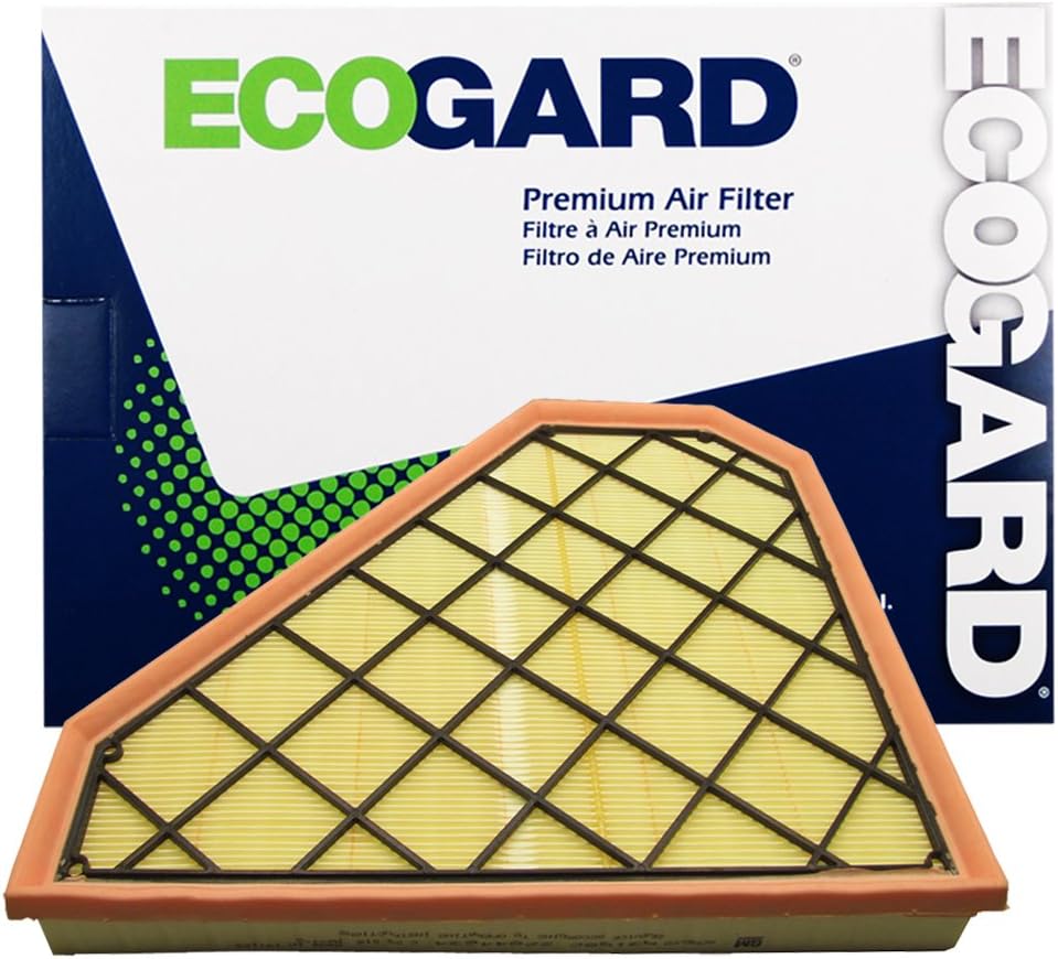 ECOGARD XA10327 Premium Engine Air Filter Fits 2014-2018 Cadillac CTS