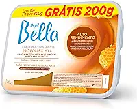Depil Bella - Cera Depilatória Própolis e Mel Alto Rendimento Pague 800g Leve 1kg