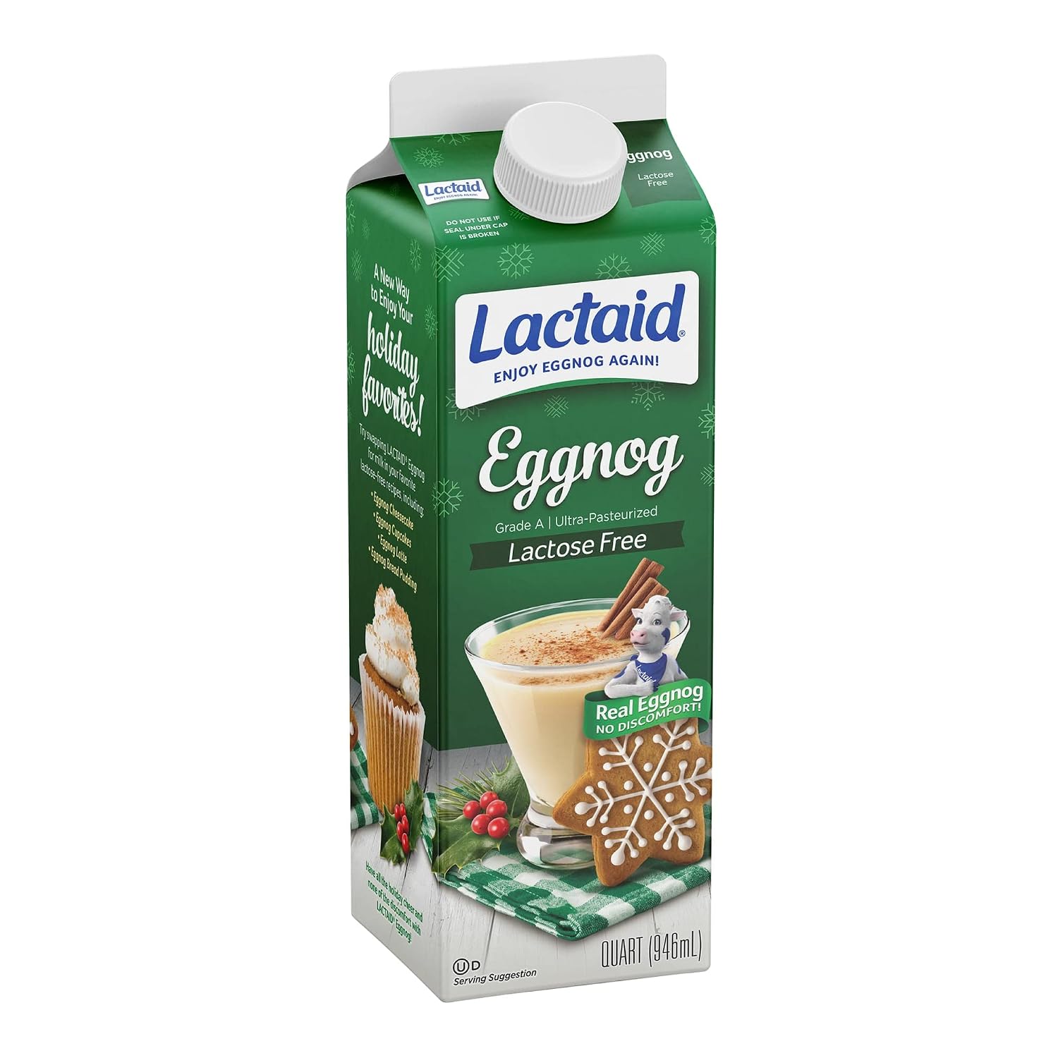 Lactaid Eggnog, 32 fl oz