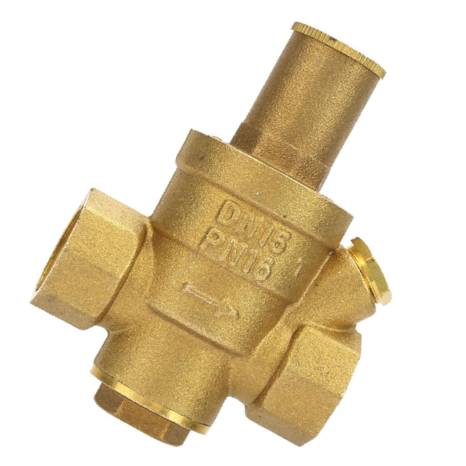 Pressure Regulator Valve With DN15 Thread, High Precision, 1 or 2 inch, Quick Response, Brass Adjustable Water