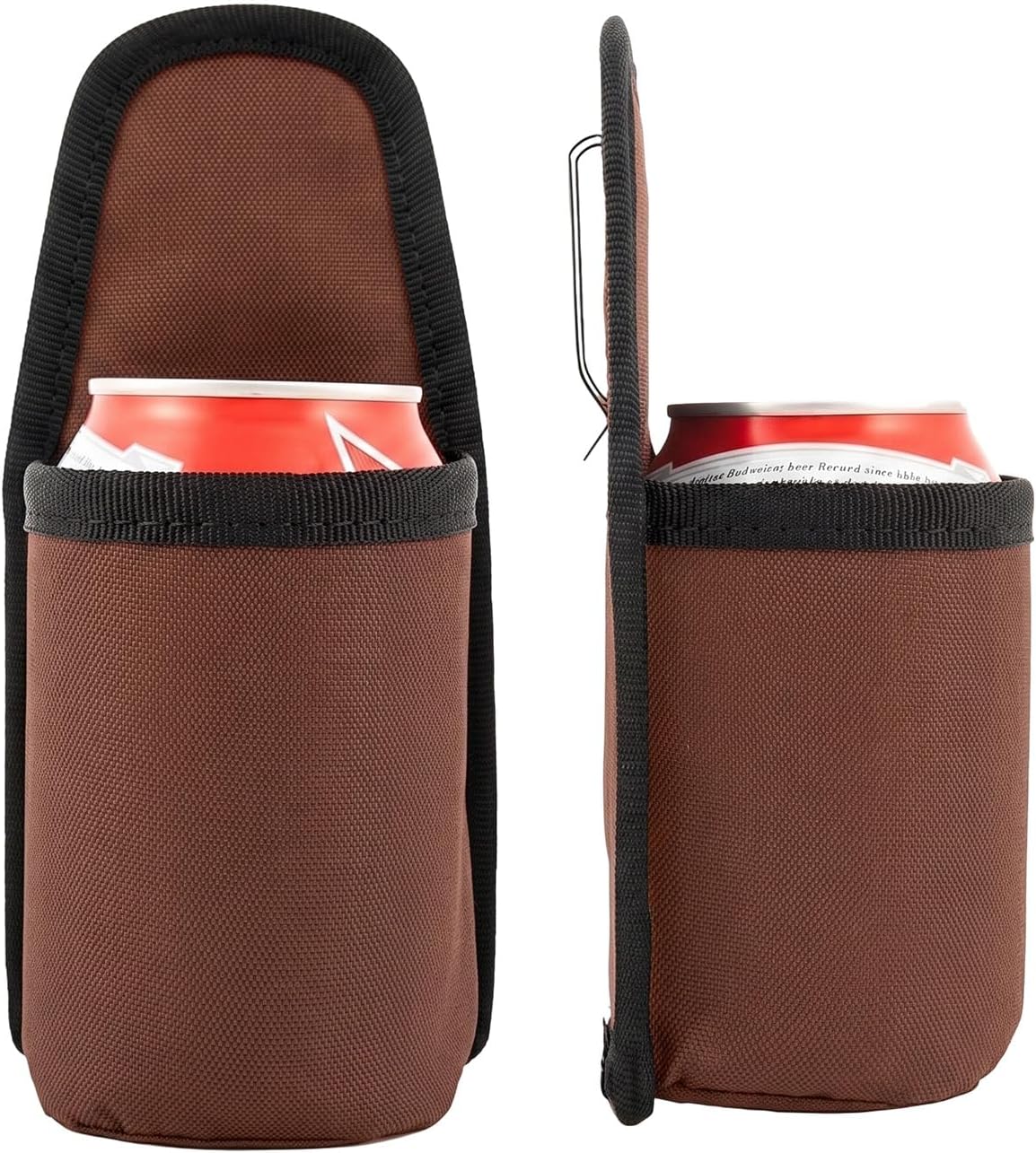 Beer Belt,Beer Holster,Water Bottle Drink Beer Belt Holder,Grilling Beer Gifts for Men Father Day Christmas, for Beer Drinkers/Lovers Beer Accessories for Travel Camping Party