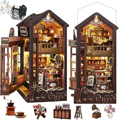 DIY Book Nook Kit with Musical Movements