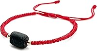 Vista 3 de Red String Protection Bracelet for Women Against Evil Eye Genuine Jet Stone Azabache Contra el Mal de Ojo