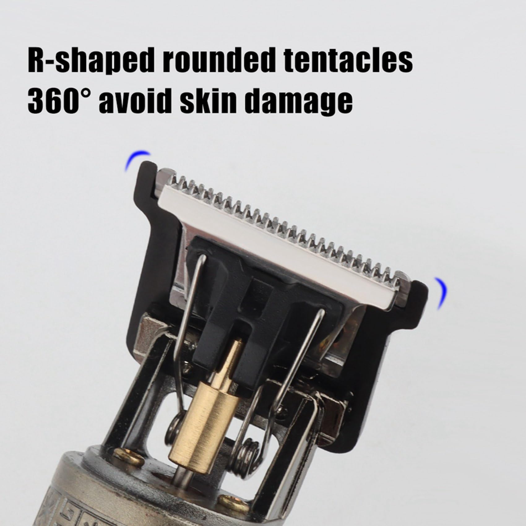 2X Rasoio per Taglio di Capelli per Uomo Ricarica Rasoio per Adulti Elettrico Vintage Clipper Rasoio per Casa Ricarica USB Barbiere A