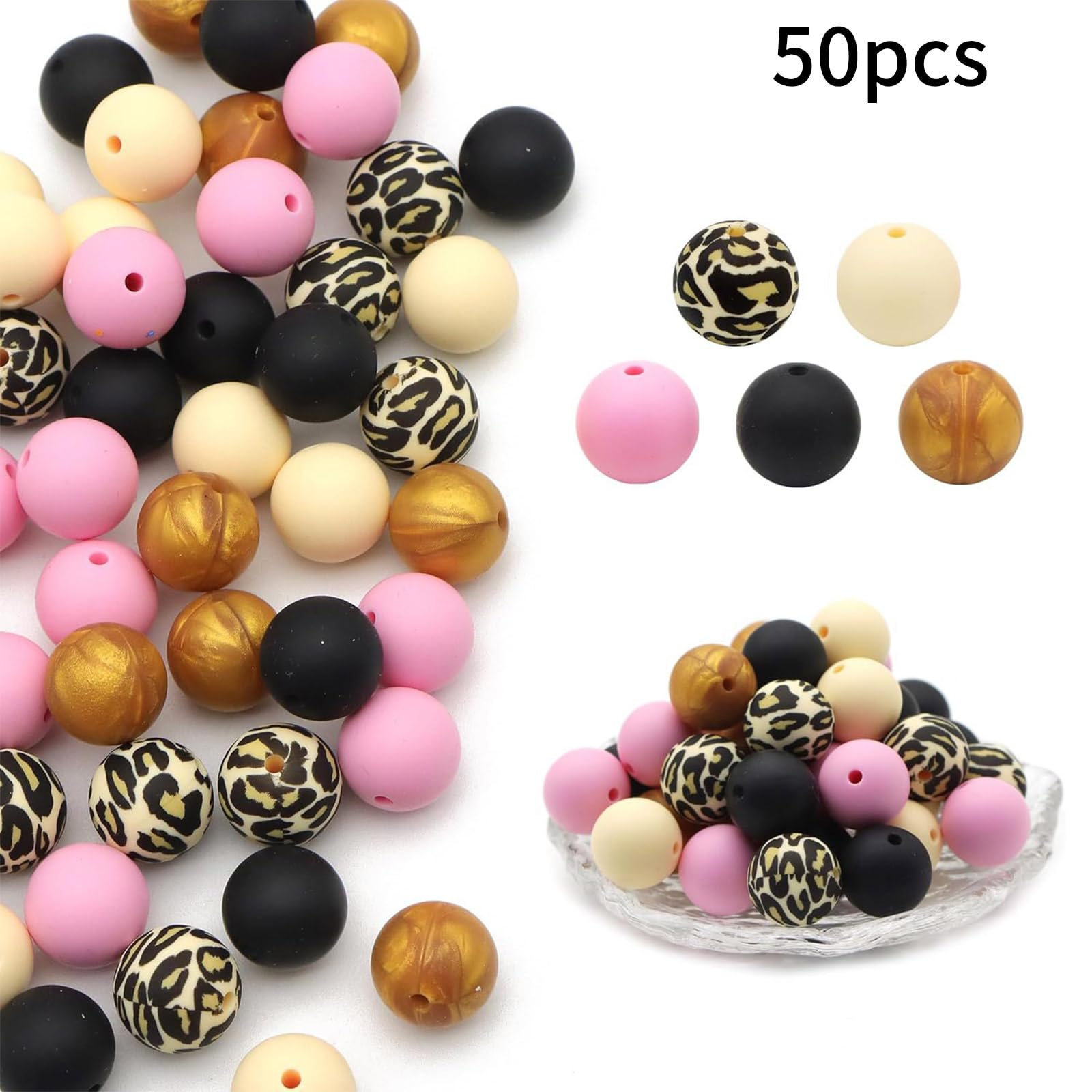 Bunte Sternperlen Aus Kunststoff – 50 Stück, Ideal Für Schmuck & DIY