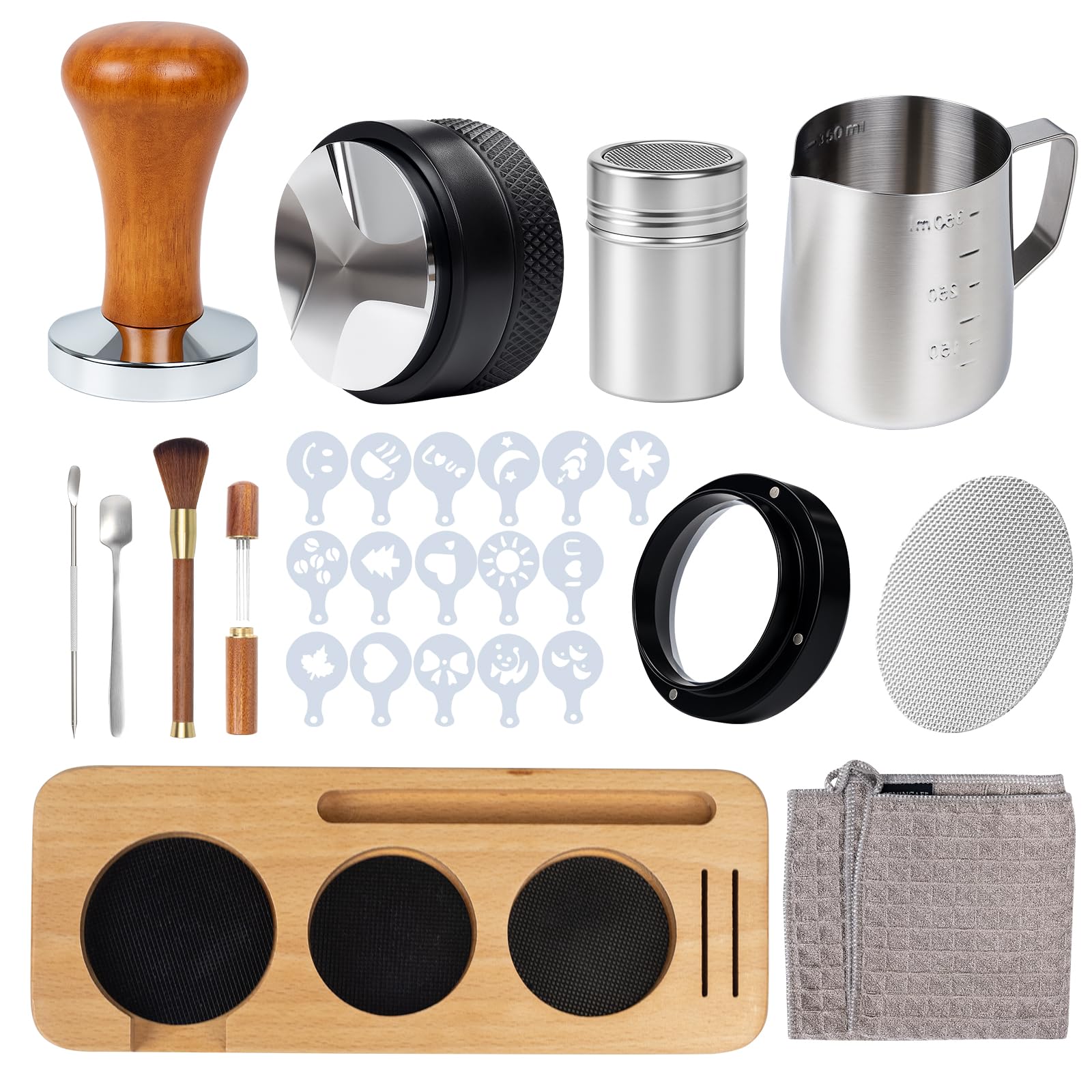 Amazon.com: 28PCS Espresso Accessories Kit,51mm Espresso Tamper