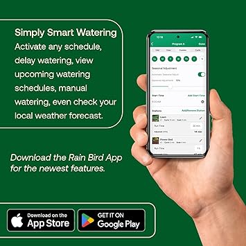 Rain Bird LNK2 Smart WiFi Module (2nd Generation), Compatible with TRU Rain Bird Irrigation Timers and ESP-LXIVM, ESP-ME, ESP ME3, ESP-TM2, LXME2, RZXe Controllers Made After 11/2/16