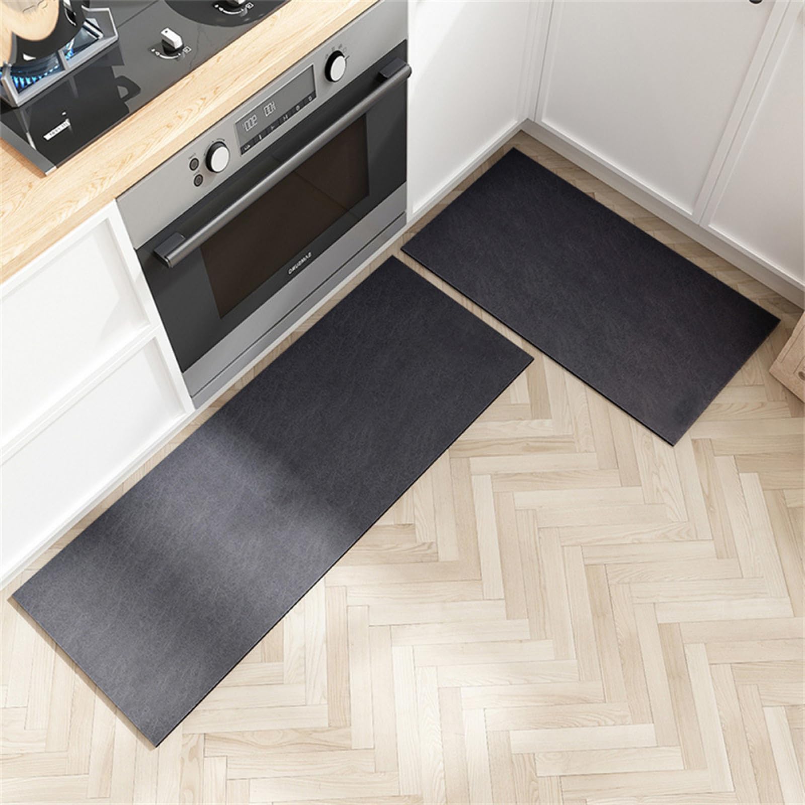 Tapis de couloir pour cuisine devant évier super absorbant