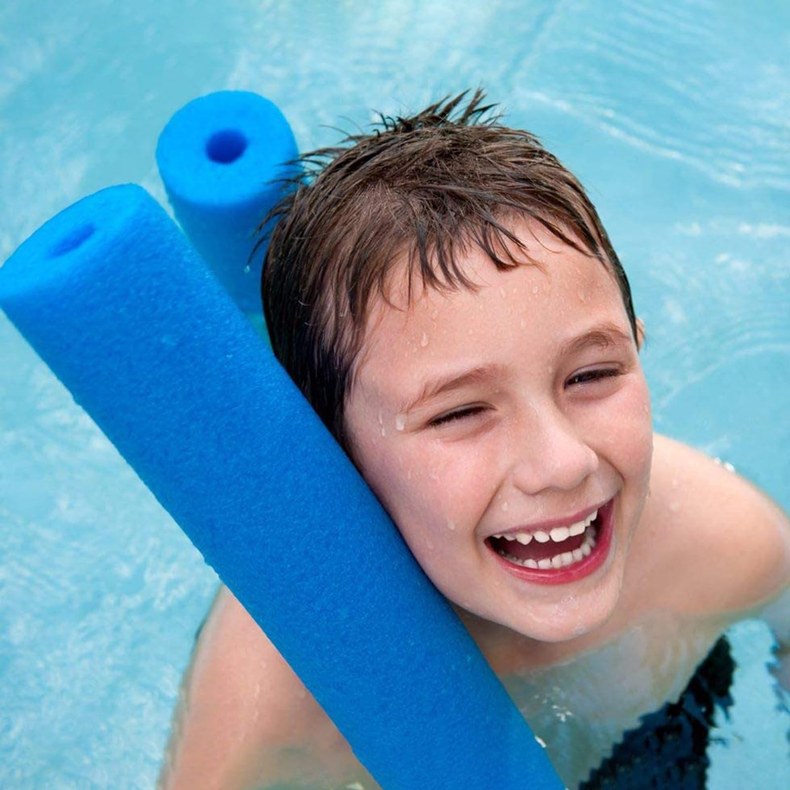 Schwimmbad-Nudeln, Schaumstoffnudeln für den Pool, weicher, hohler schwimmender Stab, 152,4 cm lang, für Erwachsene, Kinder, See, Wasserspiele, Bastelprojekte, Hinterhof, Fluss