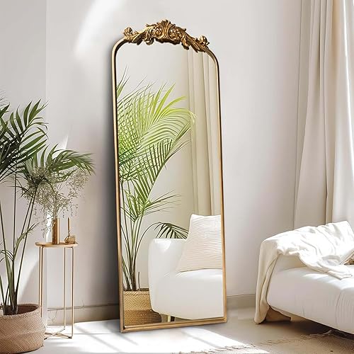 Miniatura 11 de Espejo de Pared Ventana Decorativo Espejos Tradicionales Antiguo Arqueado Estilo Granja para Sala de Estar Dormitorio Entrada Baño Tocador (36 * 24