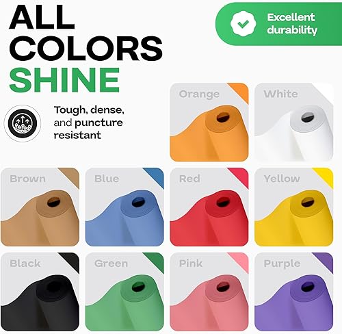 Vista 125 de Rollo de papel kraft marrón de 36 x 2160 pulgadas (180 pies), paquete de 2 – Papel de embalaje marrón hecho en Estados Unidos de 30 libras de grosor