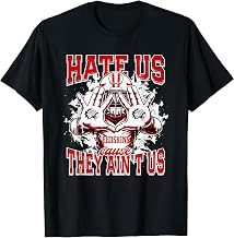 Wapakoneta Redskins Logo Hate Us Cause They Ain't HS T-Shirt