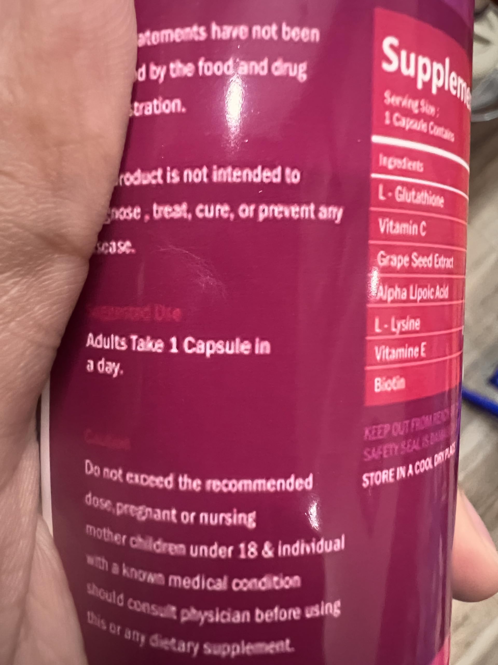 glowsik glutathione 1000 mg capsules Glowsik Glutathione 1000 Mg Capsules with Vitamin C & E, L-Glutathione,  Grape Seed & Alpha Lipoic Acid for Skin Health, Full of Antioxidants and  Powerful Extracts for Skin Health- 120 Capsules :