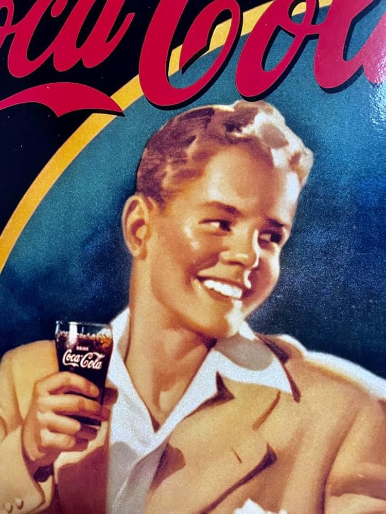 Amazon.co.jp: 90's オリジナル商品 ポスター コカコーラ 昭和