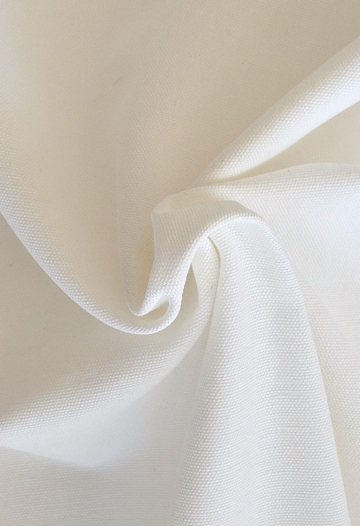 Tenda a rullo Duck Offwhite – Tenda a pacchetto in 100% cotone con occhielli rettangolari, opaca senza foratura, dimensioni 80 x 140 cm