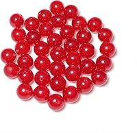 Vista 211 de MJDCB Natural Multicolor Volcanic Lava Stone Round Loose Stone Beads DIY for Jewelry Bracelet Making 15" (6mm, White)