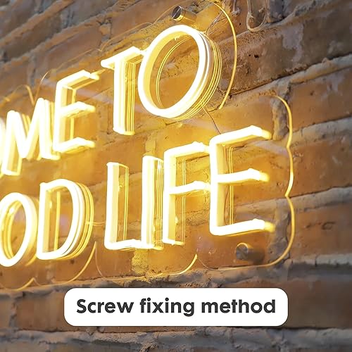 Miniatura 7 de Letreros LED de neón personalizados para boda dormitorio cumpleaños fiesta de Navidad decoración del hogar personalizables regulables