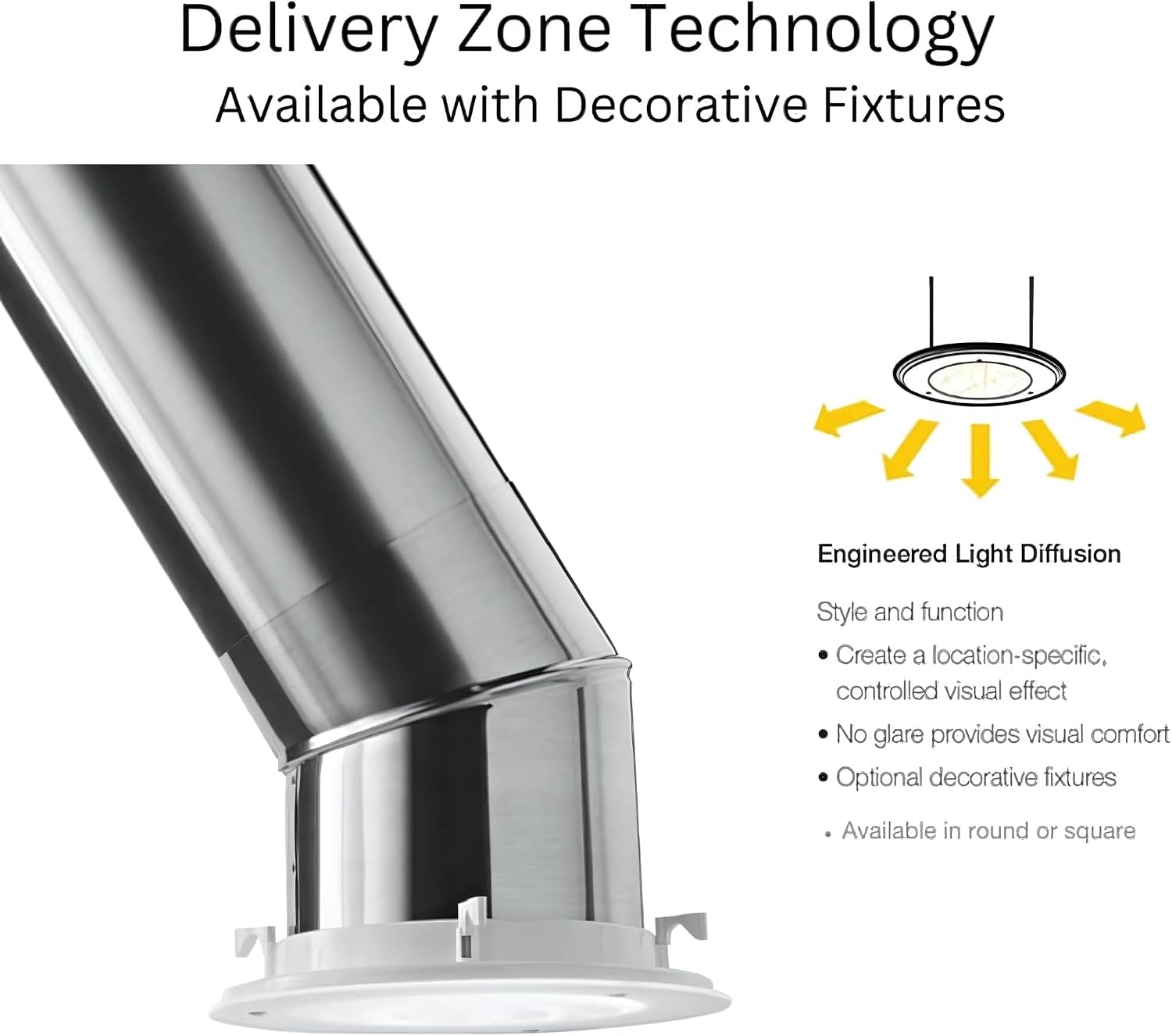 Solatube® 290 DS LP 14-inch Low-Profile Tubular Skylight Kit – Sleek Roof Integration for Kitchens, Garages & High Ceilings – High-Capacity Natural Daylighting Base Kit