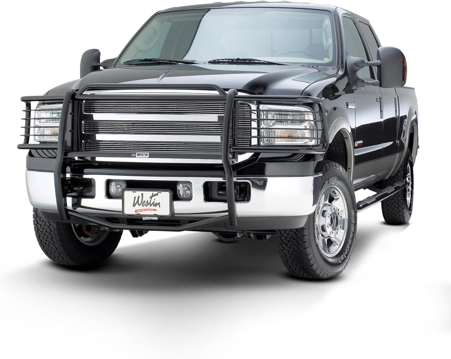 Westin 40-1645 Sportsman Grille Guard fits 2005-2007 F250 F350 F450 F550HD Super Duty 2005 Excursion