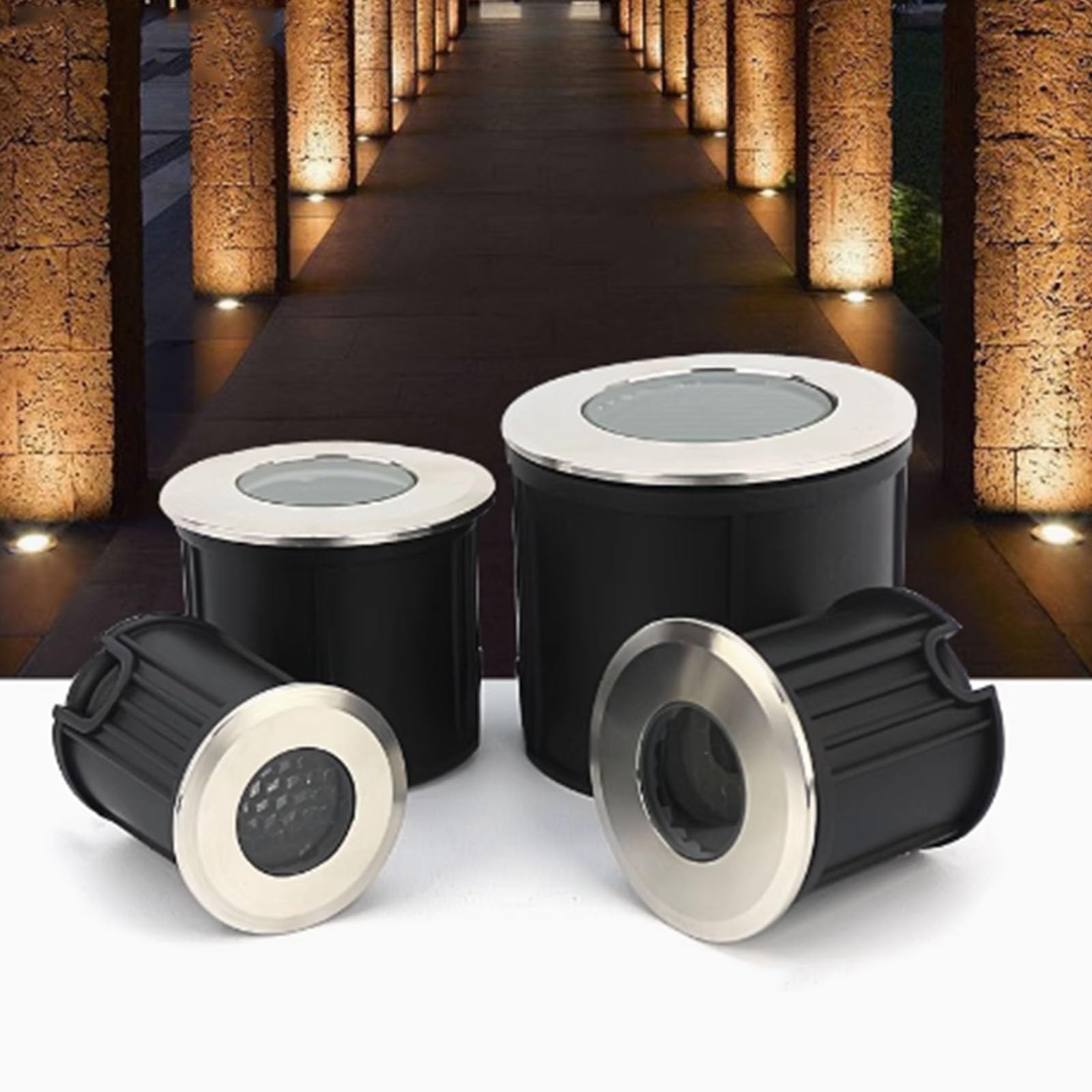 Spot LED terrasse directif 30° Green 3W balisage précis
