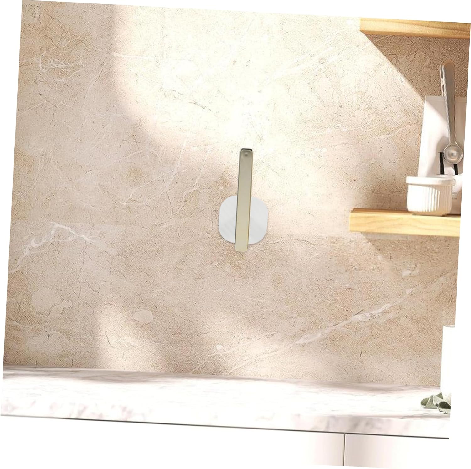 STOBAZA 12pcs Adhesive Hooks for Curtains and Kitchen Utensils Self-Adhesive Wall Holdbacks for Organizing Home Decor Easy to Install Plastic Design Elegant