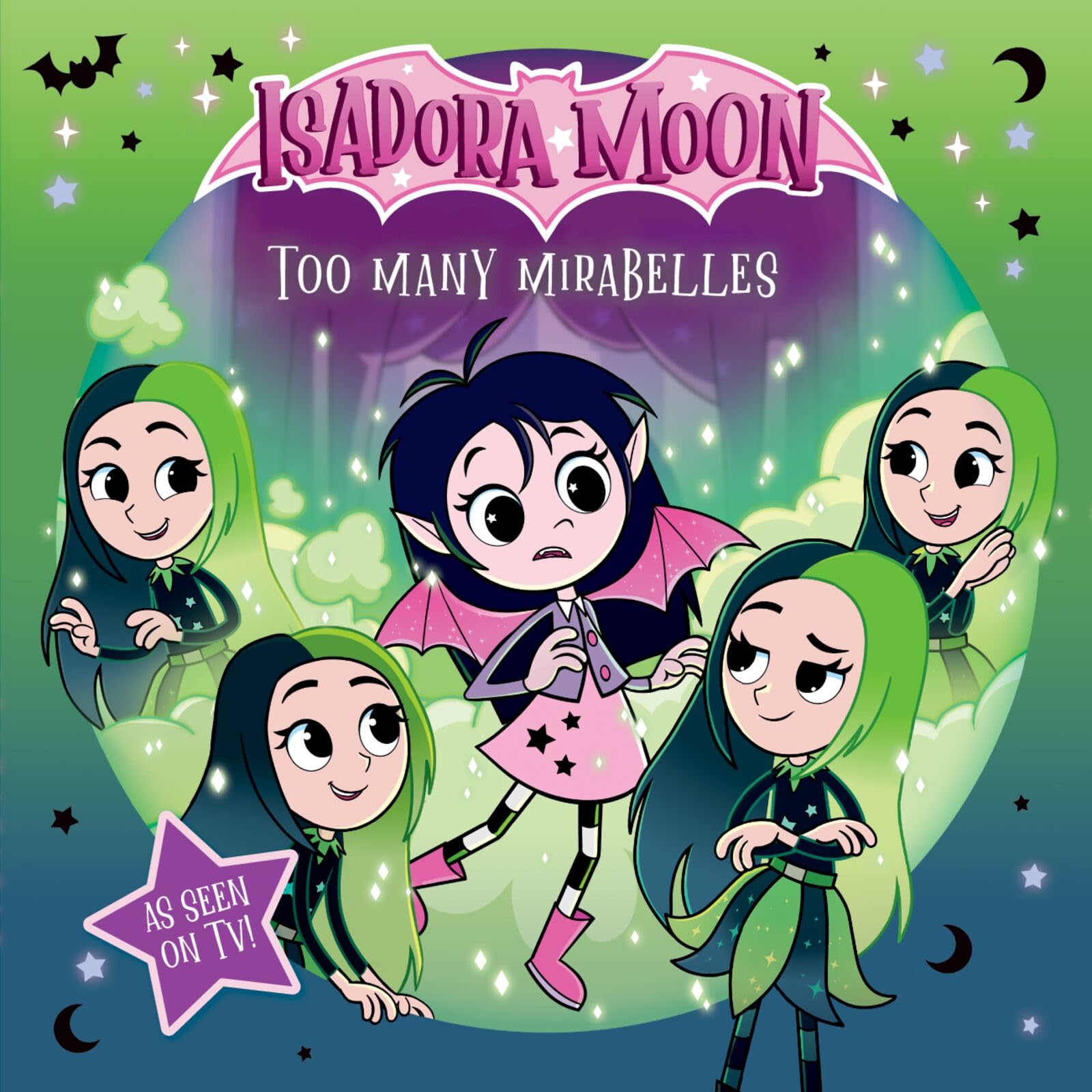 Isadora Moon: Too Many Mirabelles, an exciting picture book based on the top rated animated TV series, from the world of Harriet Muncaster (Isadora Moon: TV Tie In Range)