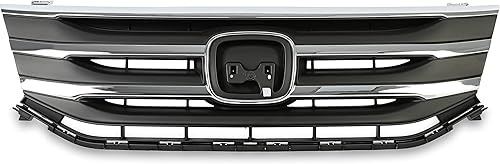 Miniatura 2 de KUAFU Rejilla superior de parachoques delantero compatible con Honda Odyssey 2011-2013 Reemplazo para HO1202107C HO1217105 HO1210138 Parrilla de