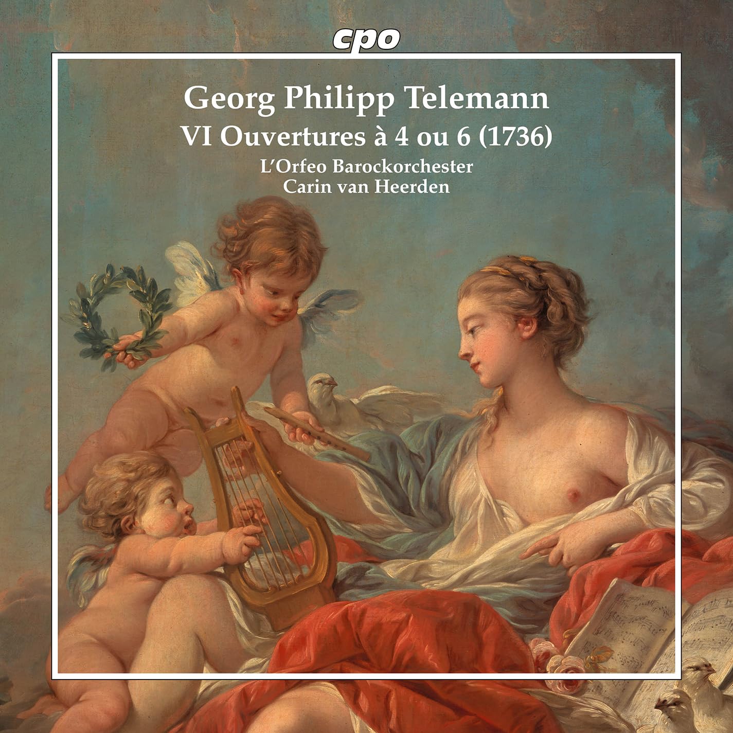 Georg Philipp Telemann: VI Ouvertures a 4 ou 6 (1736)