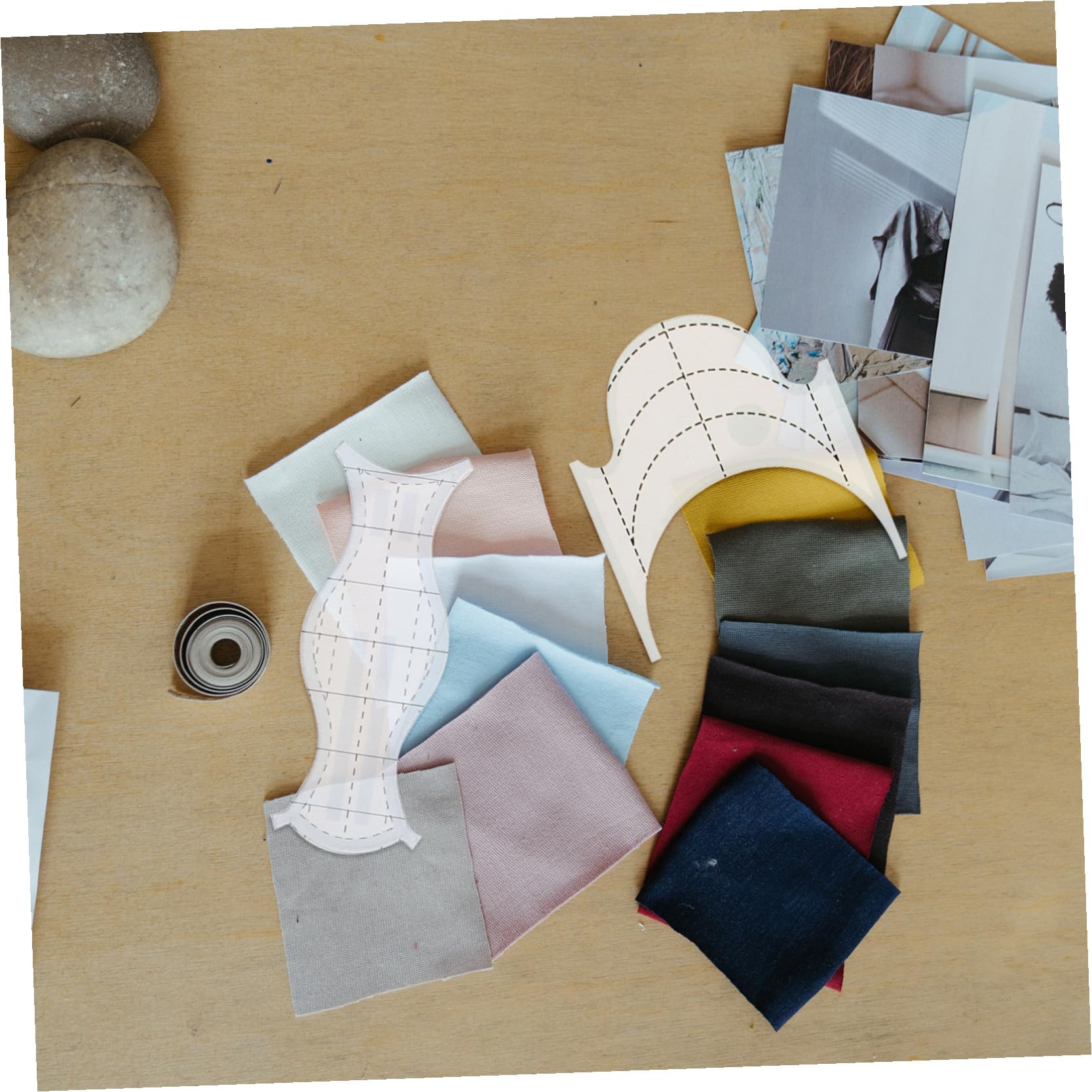 VILLCASE 18piezas Plantilla Acolchado Acrílica Para Costura Regla De Patchwork Para Diseño De Ropa Herramienta Práctica