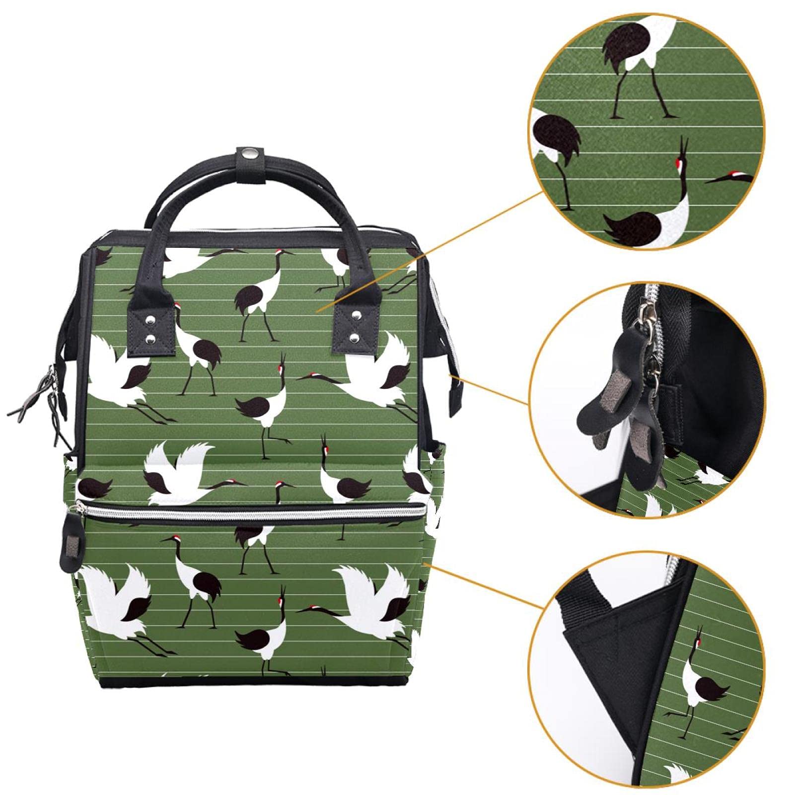 Sac à langer multifonction de grande capacité pour maman et papa - - Taille Unique