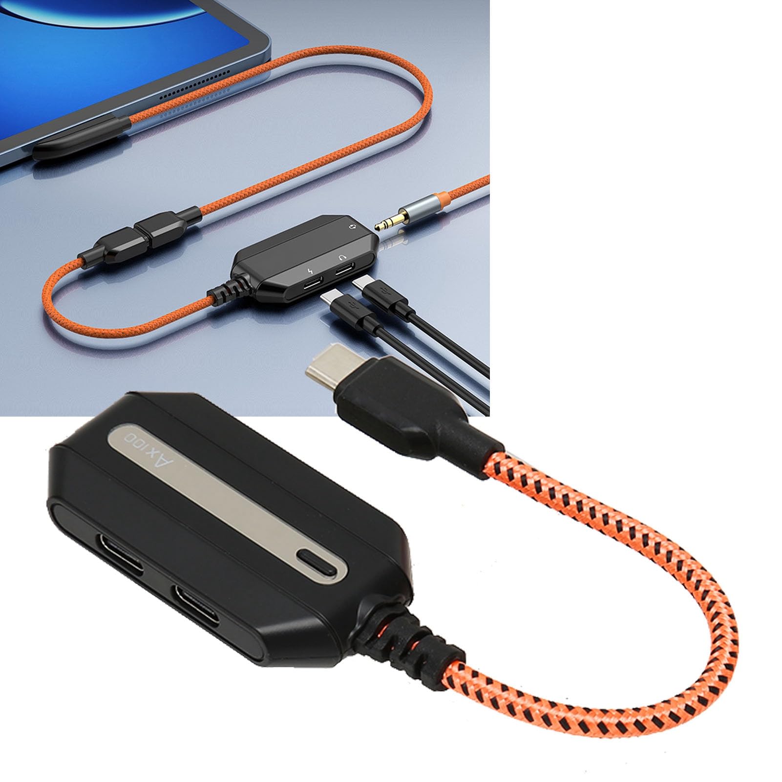 Cocoarm Cavo Adattatore da 3.5mm a Type C per Cuffie, Ricarica Rapida PD