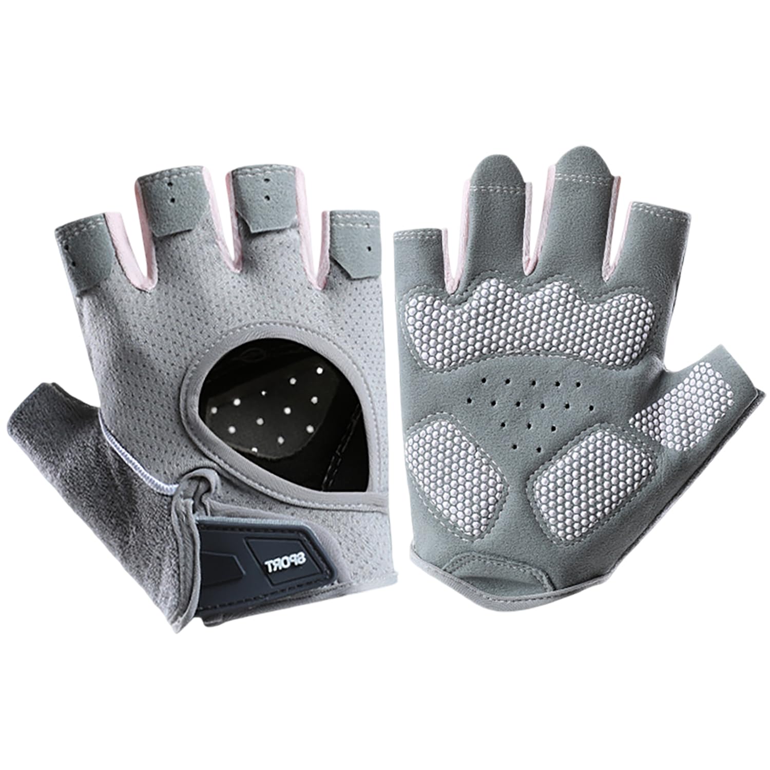 xiluuyou Gym Gloves for Men and Women, Breathable Weight Lifting Gloves, Workout Gloves for Exercise, Workout, Cycling & Pull ups (Pink-M) — image 1