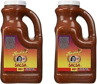 Sadie's of New Mexico Hot Salsa - 70 oz Jug - Tomato, Chillies & Jalapenos (Pack Of 2)