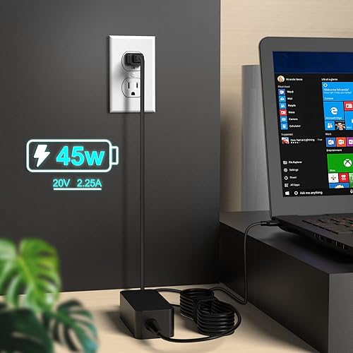 Miniatura 7 de Cargador Chromebook para Chromebook Lenovo (certificado de seguridad UL), USB C, 45 W, carga rápida