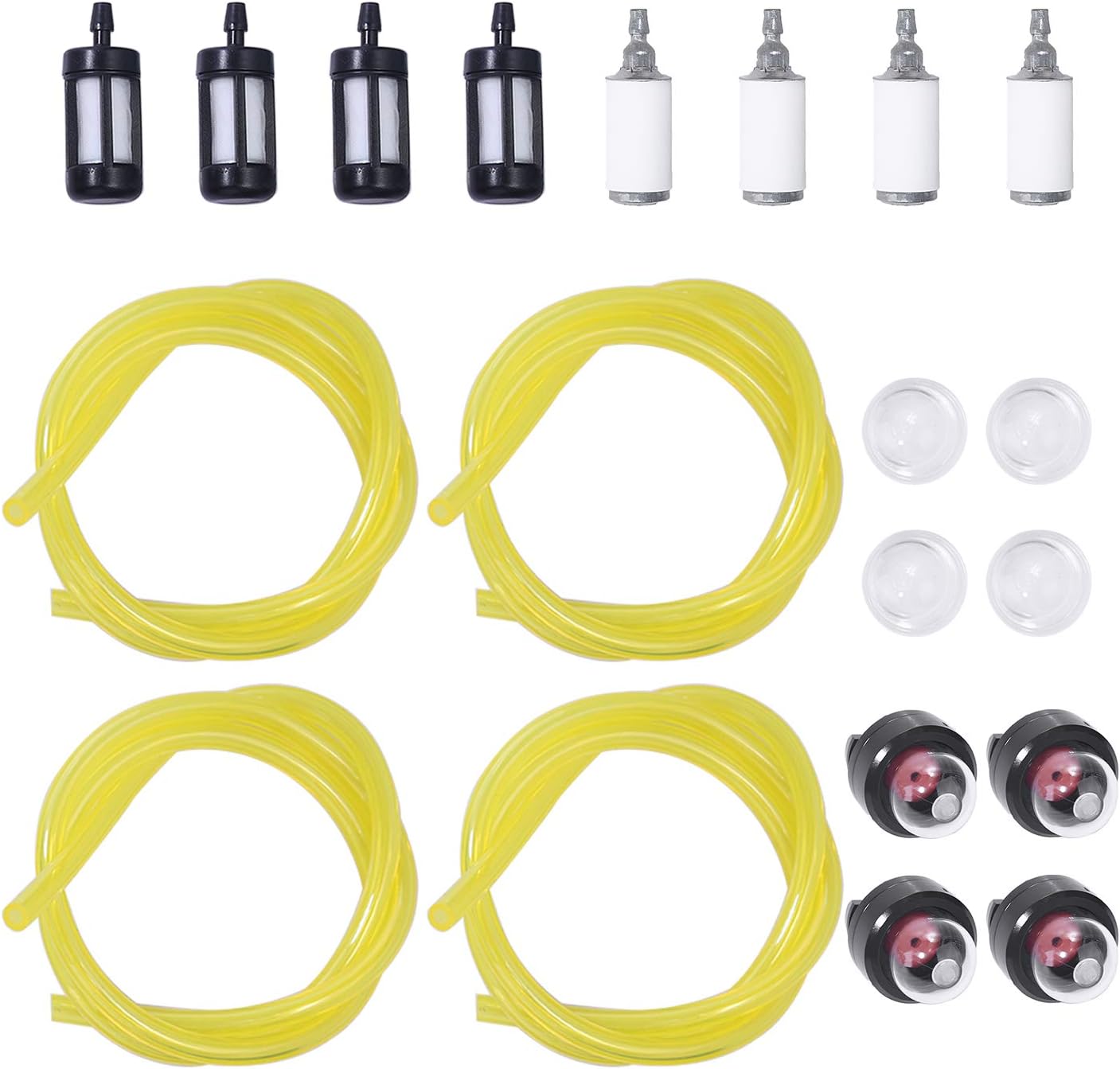 Anxingo Fuel Line Filter Primer Bulb for Poulan Chainsaw