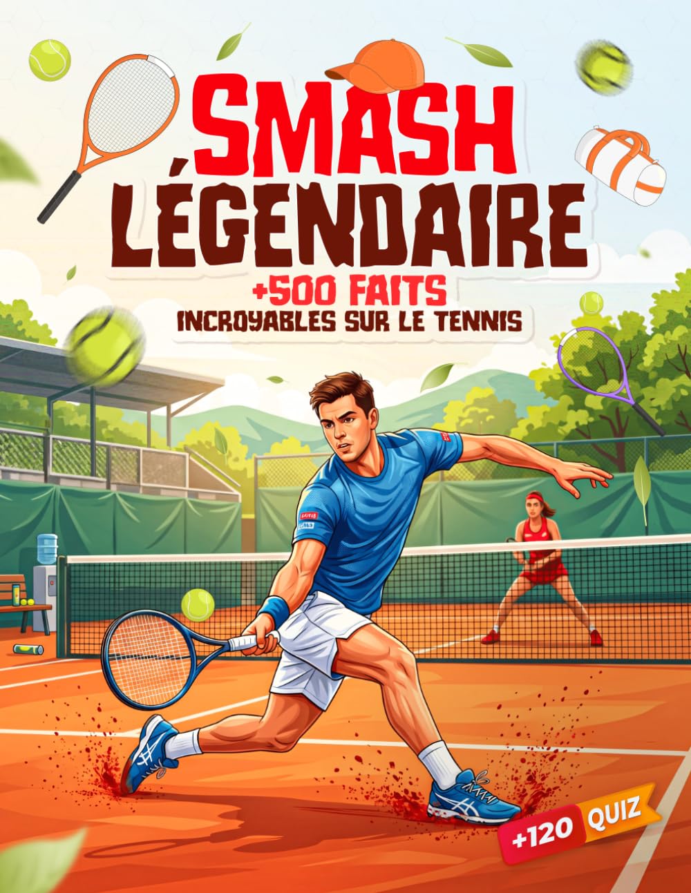 SMASH LÉGENDAIRE : 500 FAITS INCROYABLES SUR LE TENNIS: Anecdotes, records, secrets et faits insolites sur le tennis | Le plus grand recueil des ... monde du tennis | CADEAU IDÉAL POUR LES FANS